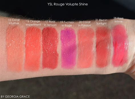 ysl rouge volupte shine pink in devotion swatch|YSL Rouge Volupte Shine '06 Pink in Devotion'.